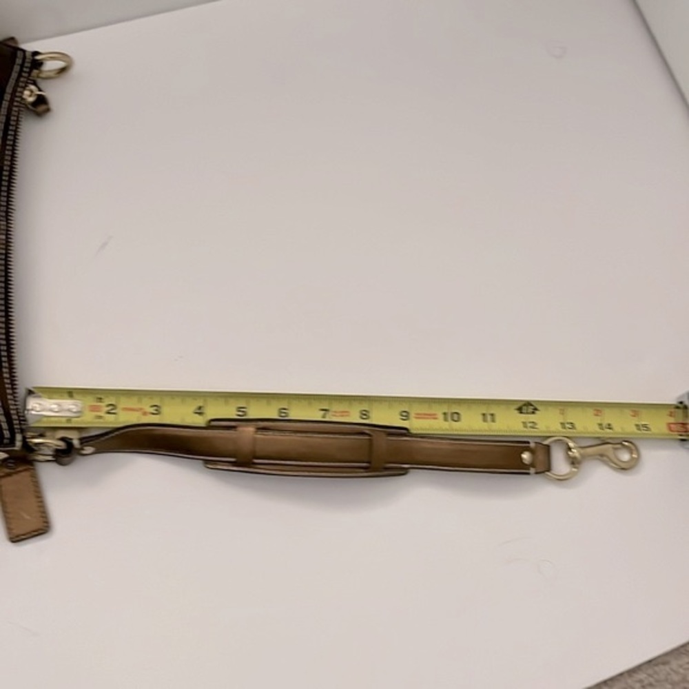COACH SIGNATURE CLUTCH/SHOULDER BAG - Picture 10 of 13